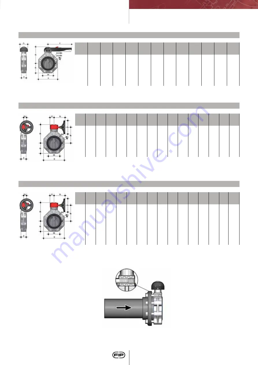 FIP CM PVC-C Manual Download Page 145