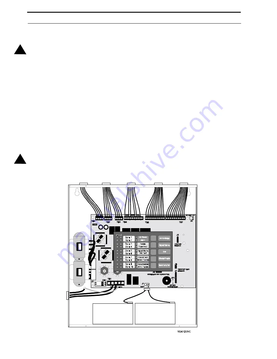 Fire-Lite MS-2410BC Programming, Installation, Maintenance  And Operating Instruction Manual Download Page 20