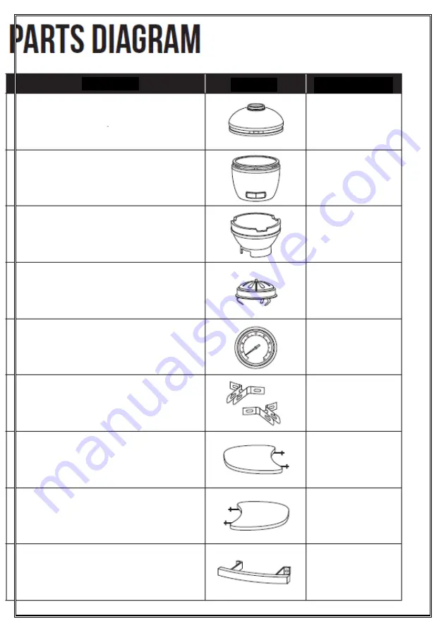 Fire Mountain 24 Kamado BBQ Manual Download Page 26