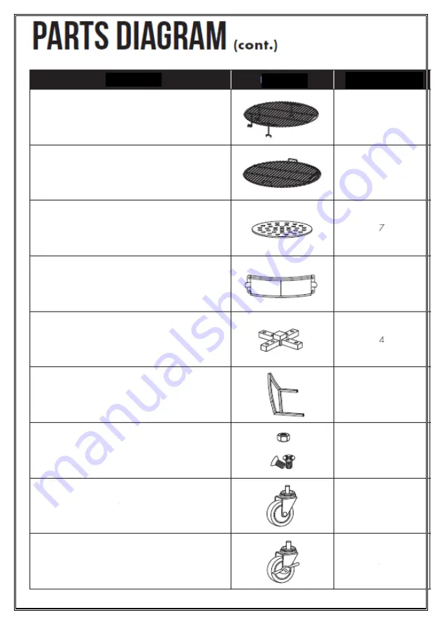 Fire Mountain 24 Kamado BBQ Manual Download Page 27