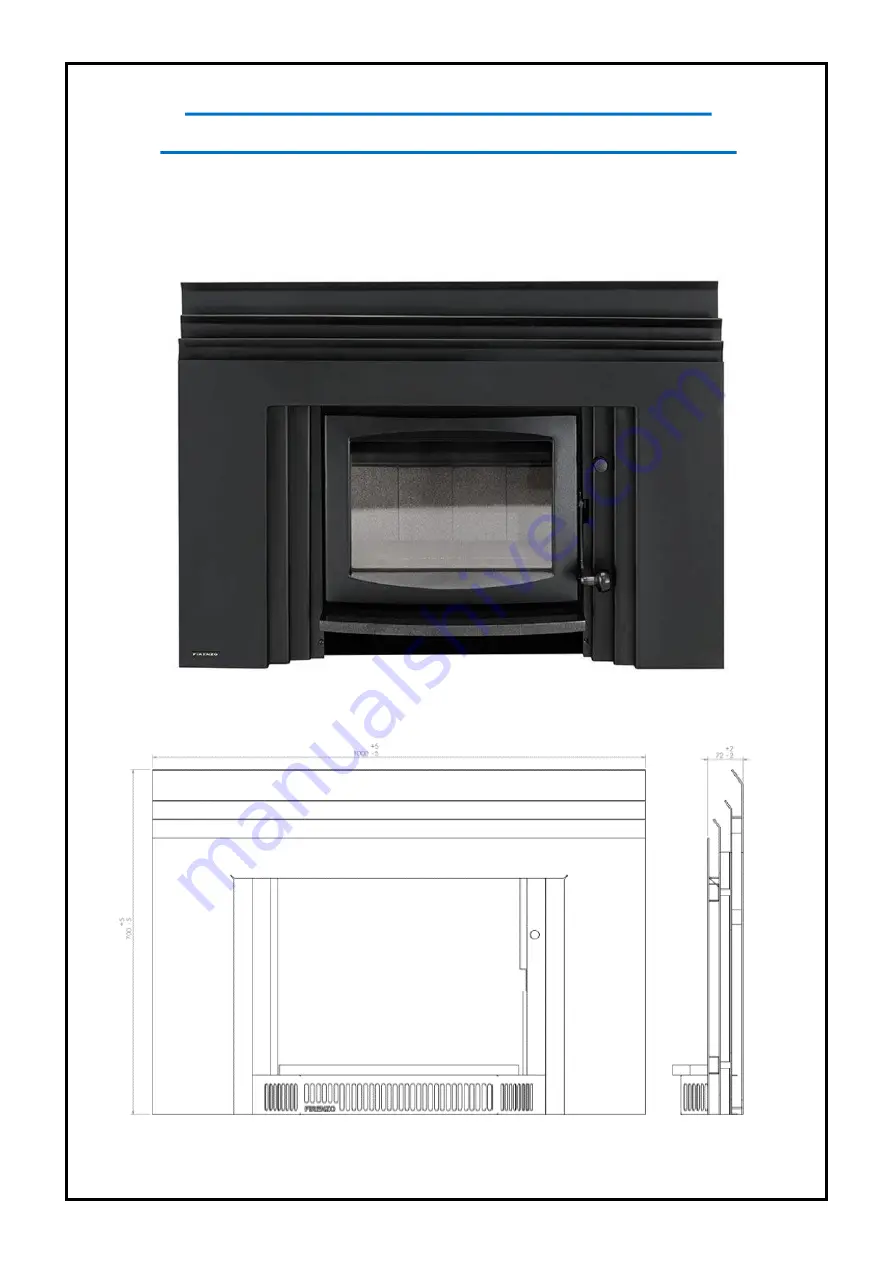 Firenzo Woodfires Kompact AG Series Installation And Operation Manual Download Page 36