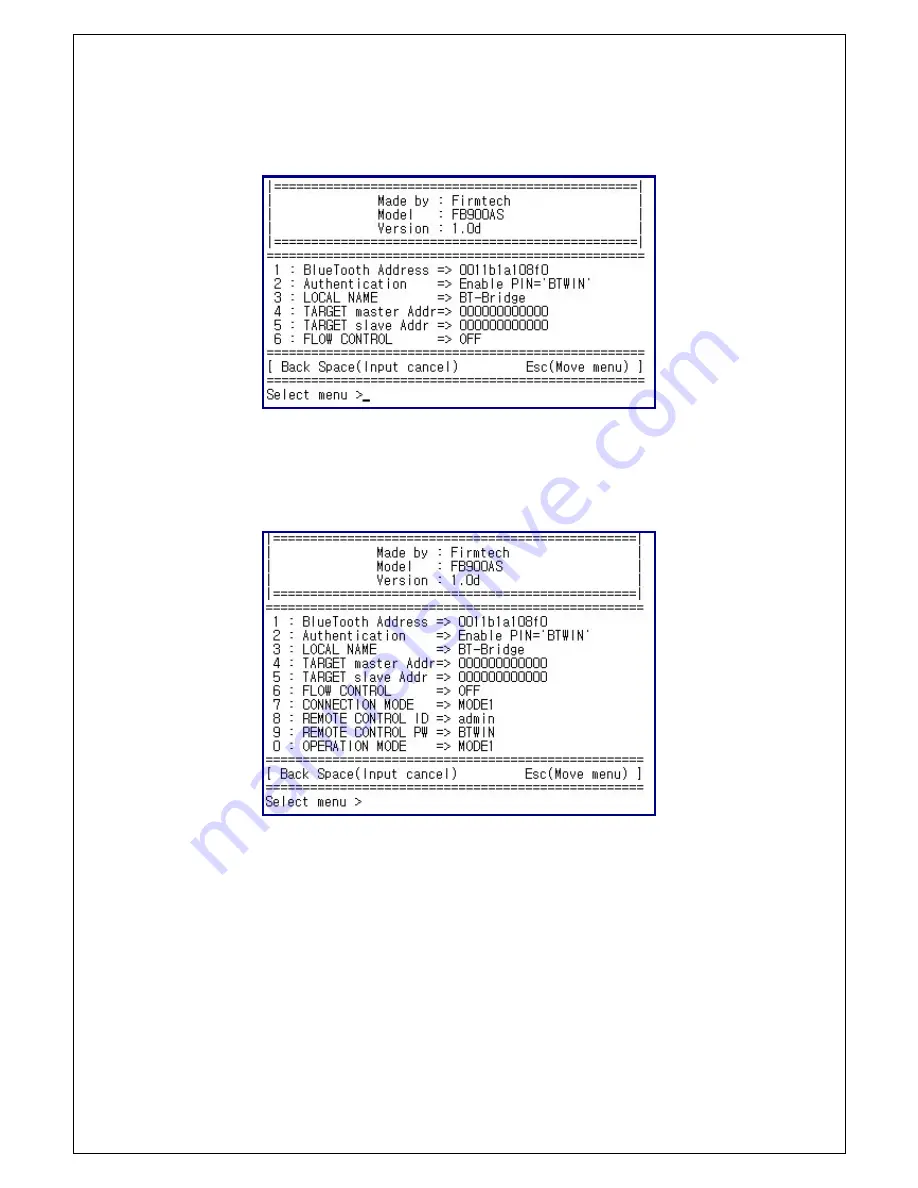 Firmtech FB900AS User Manual Download Page 18