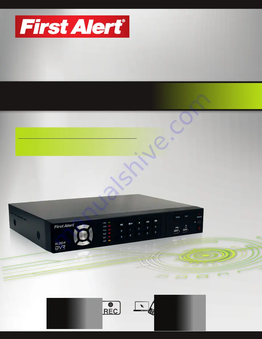 First Alert PRO-D1610 Скачать руководство пользователя страница 1