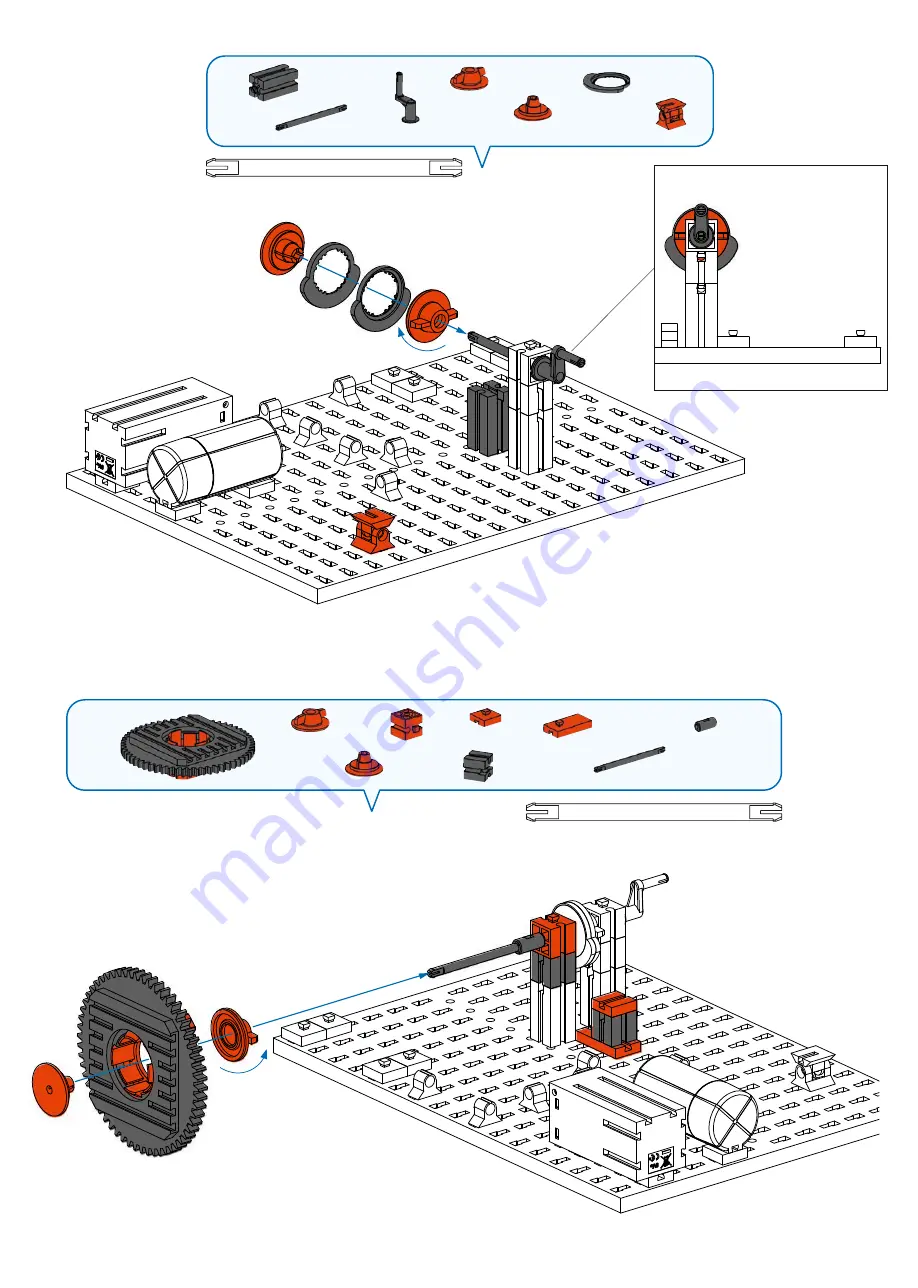 fischertechnik 559878 Assembly Instruction Manual Download Page 25