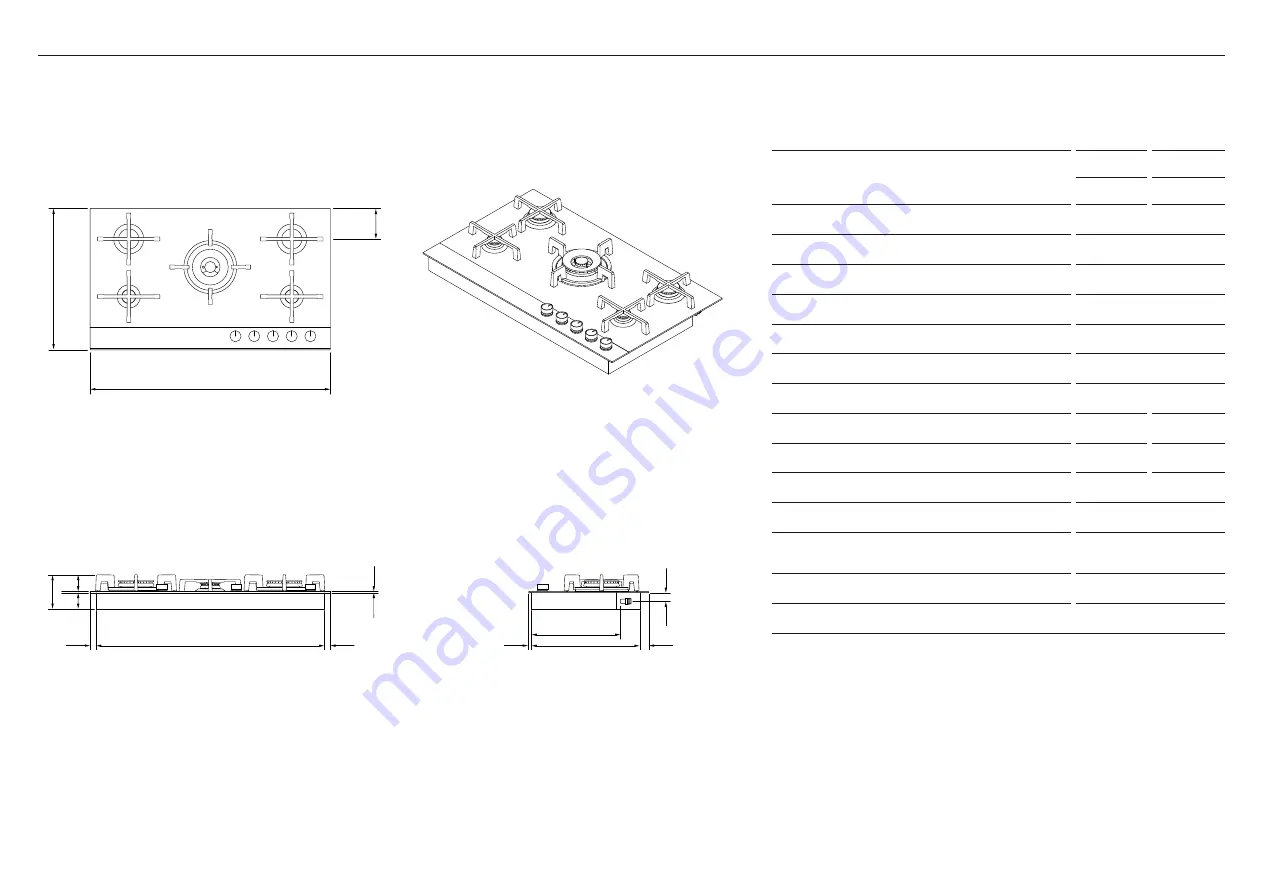 Fisher & Paykel CG903D Installation Manual Download Page 9