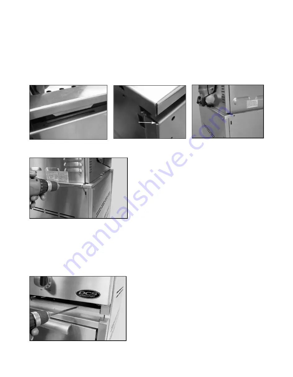 Fisher & Paykel DCS CAD-36 Use, Care And Installation Manual Download Page 9