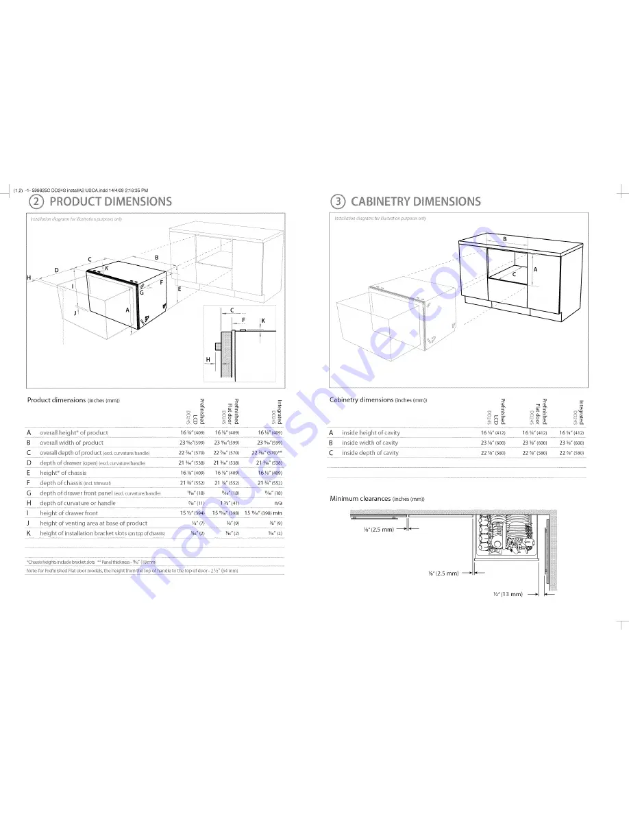 Fisher & Paykel DD24S Скачать руководство пользователя страница 2