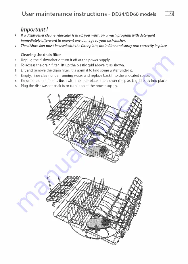 Fisher & Paykel DD36 models User Manual Download Page 25