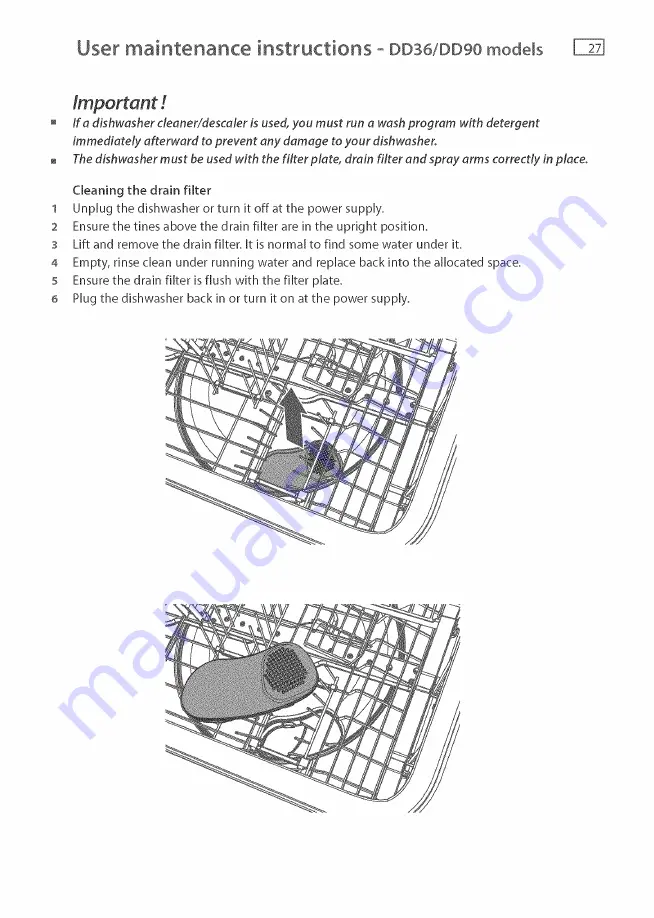 Fisher & Paykel DD36 models Скачать руководство пользователя страница 29