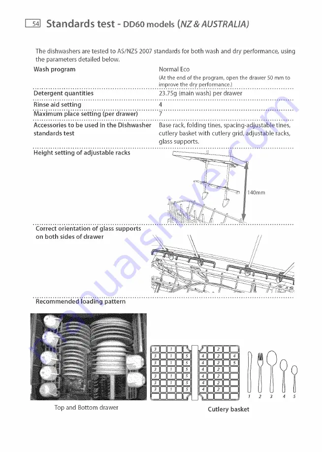 Fisher & Paykel DD36 models User Manual Download Page 56