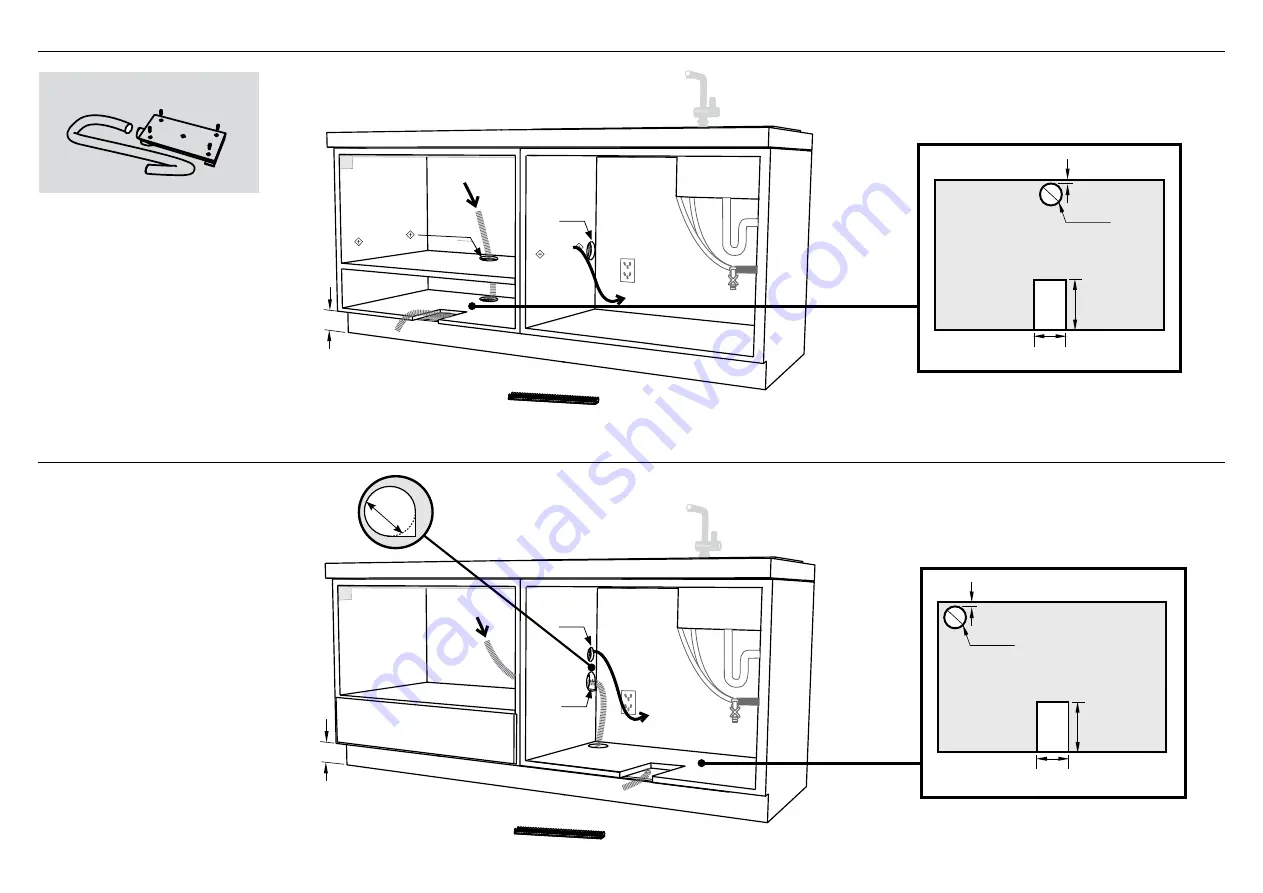 Fisher & Paykel DishDrawer DD24STI Installation Manual Download Page 10