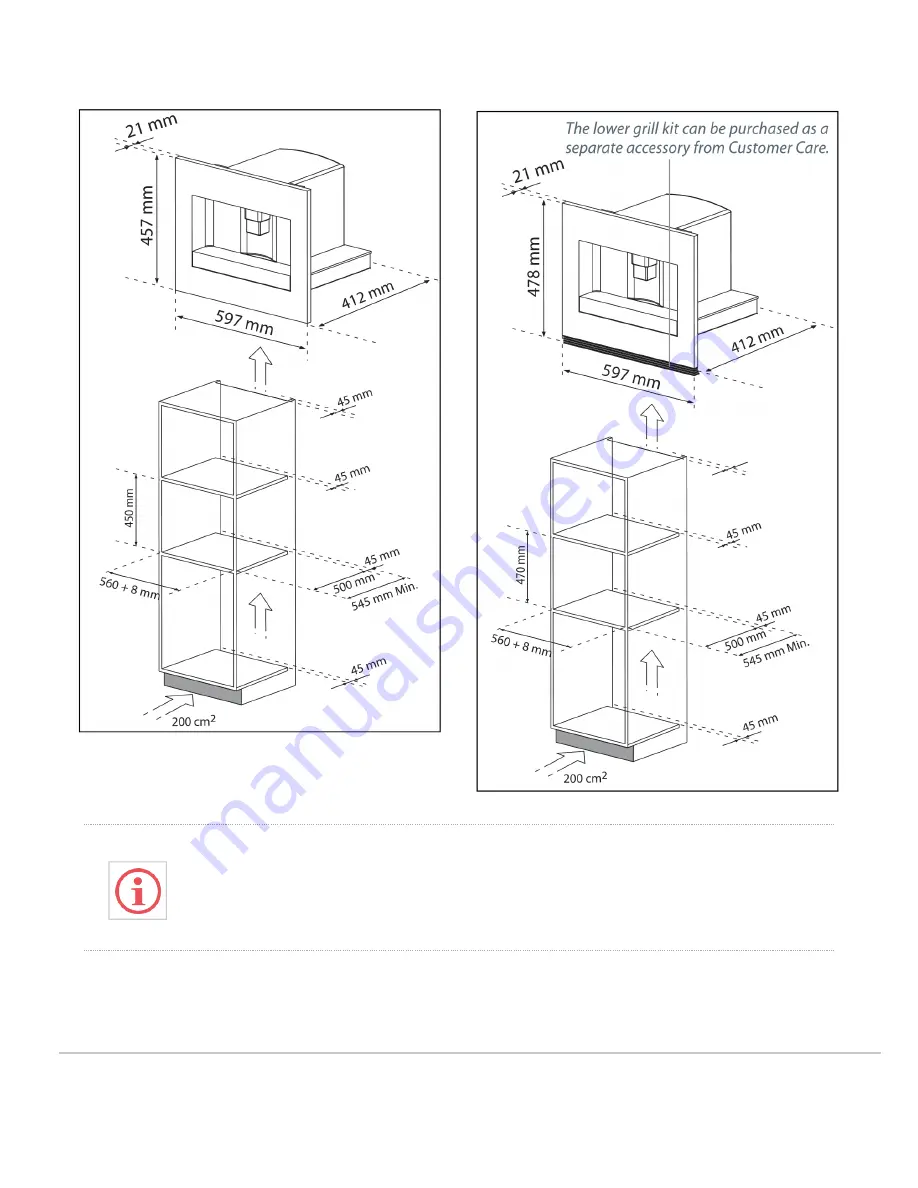 Fisher & Paykel EB60DSXB1 Installation Instructions Manual Download Page 4