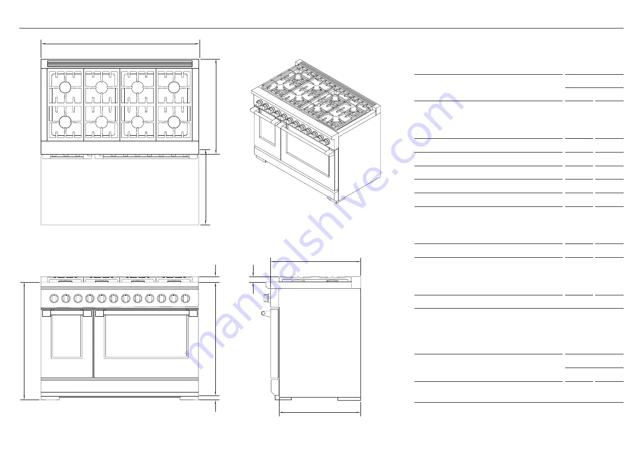 Fisher & Paykel PROFESSIONAL RGV3304L Скачать руководство пользователя страница 8