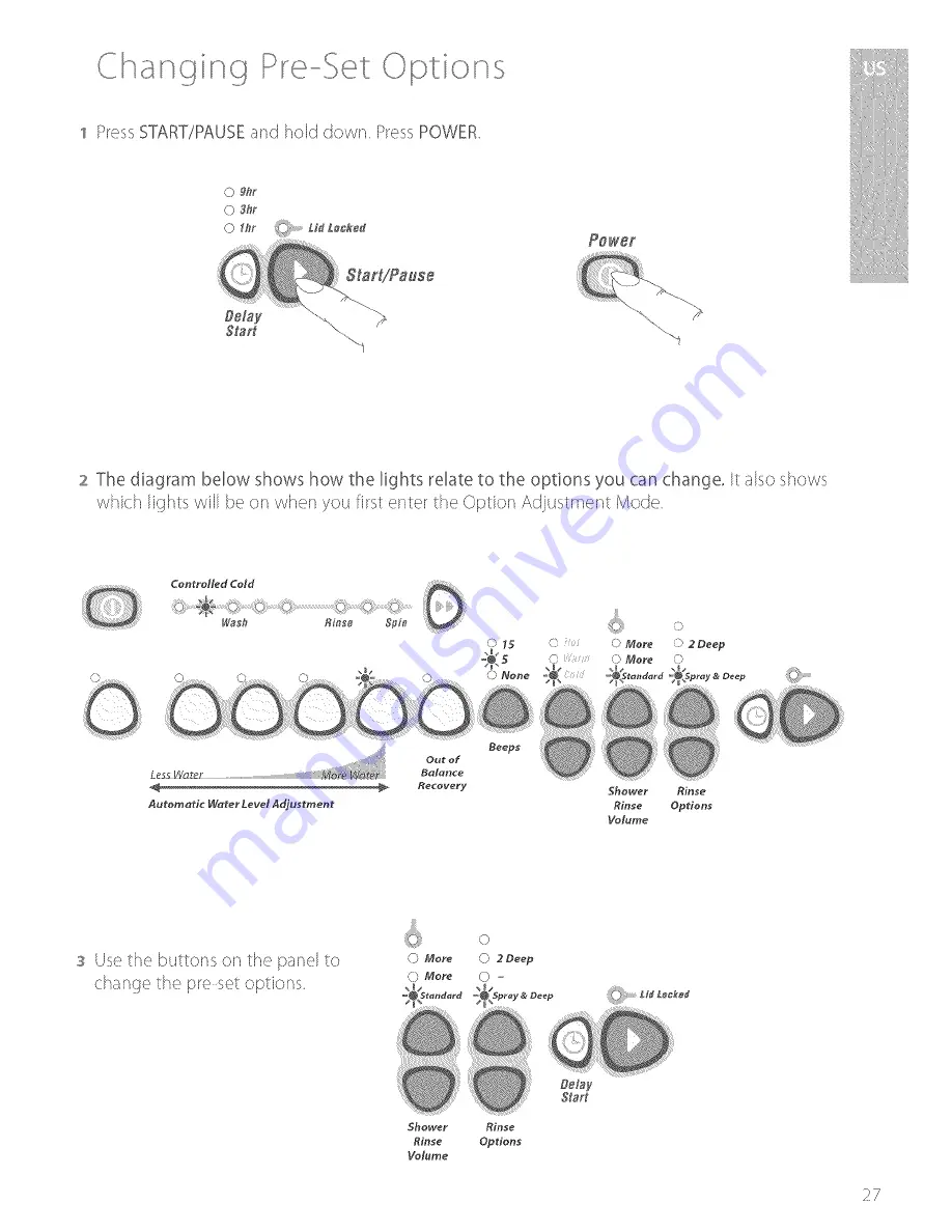 Fisher & Paykel WA37T26GW2 Installation Instructions And User Manual Download Page 27