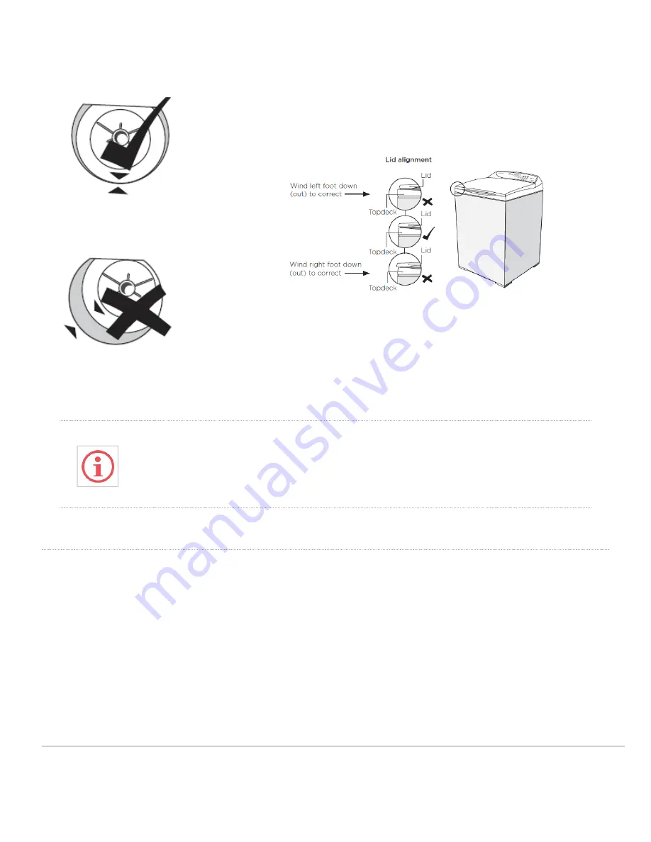 Fisher & Paykel WA70T60GW1 Installation Instructions Manual Download Page 8