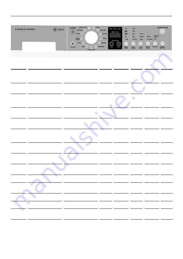 Fisher & Paykel WM1280J Installation Manual/User Manual Download Page 31