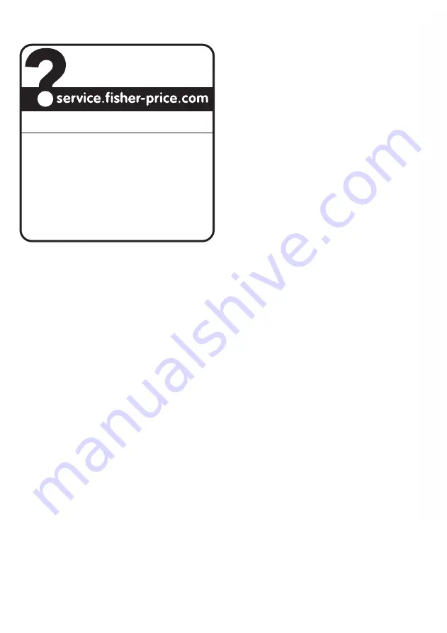 Fisher-Price DHW03 Manual Download Page 4