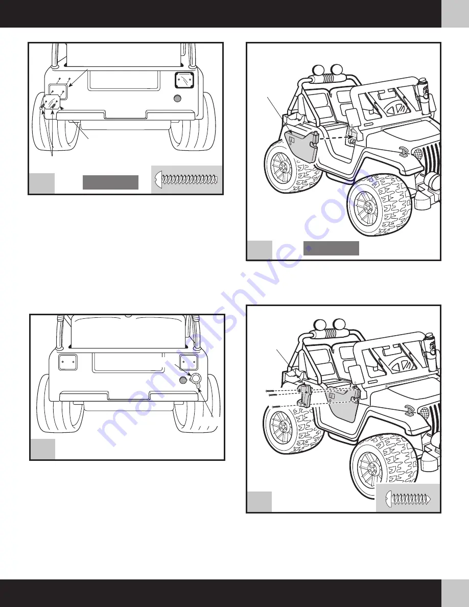 Fisher-Price DORA JEEP WRANGLER M3576 Owner'S Manual & Assembly Instructions Download Page 15