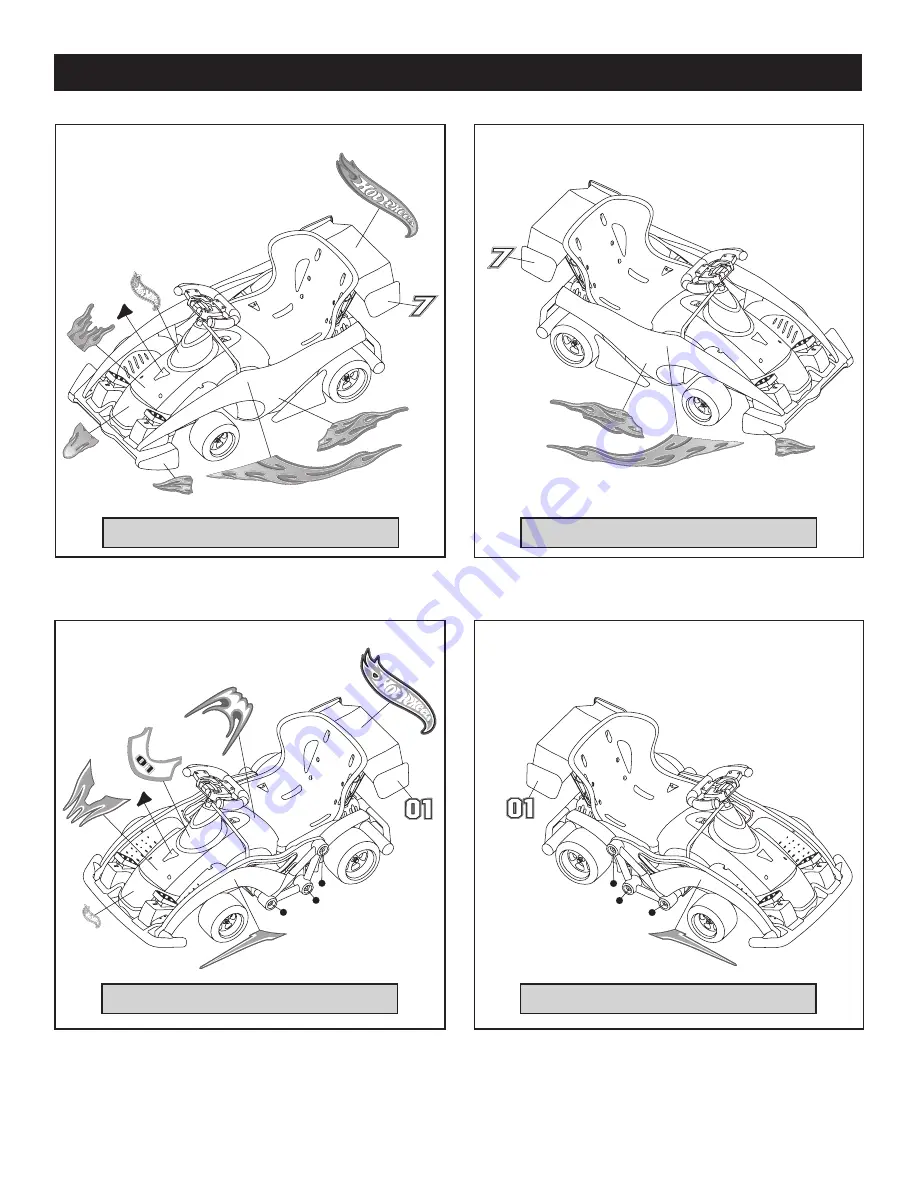 Fisher-Price DRIVEWAY RACER C0530 Owner'S Manual & Assembly Instructions Download Page 16