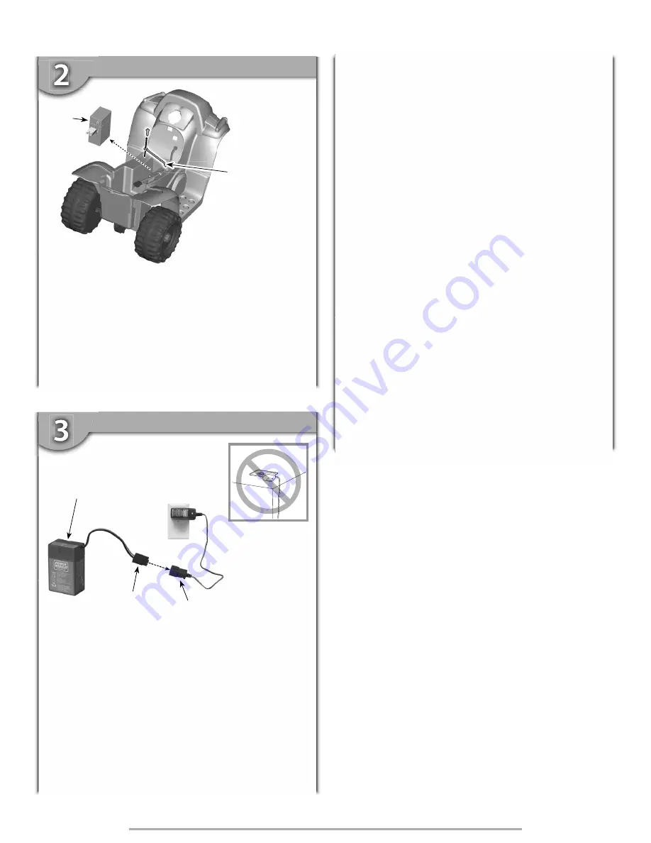 Fisher-Price Power Wheels V4343 Owner'S Manual With Assembly Instructions Download Page 8