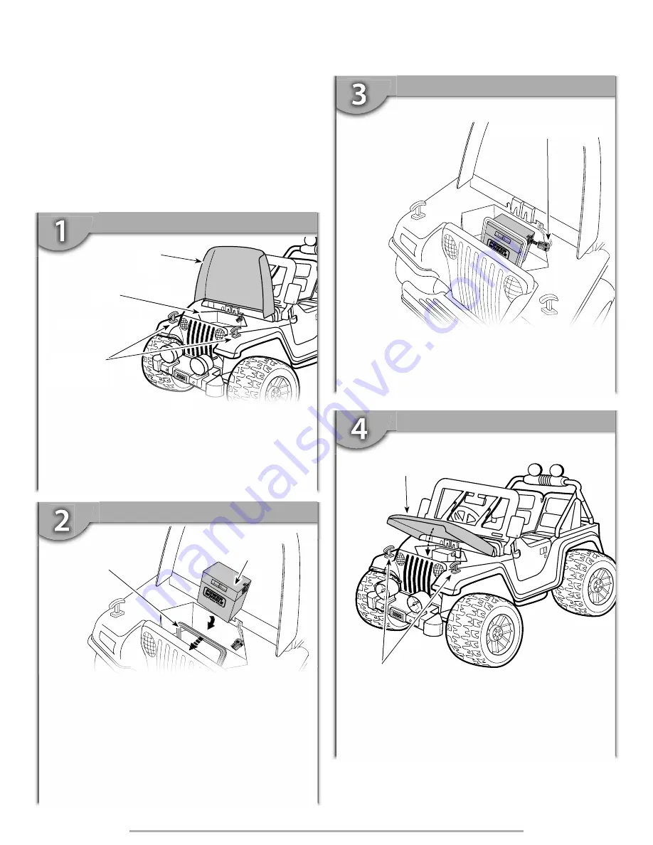 Fisher-Price Power Wheels W4473 Owner'S Manual Download Page 21