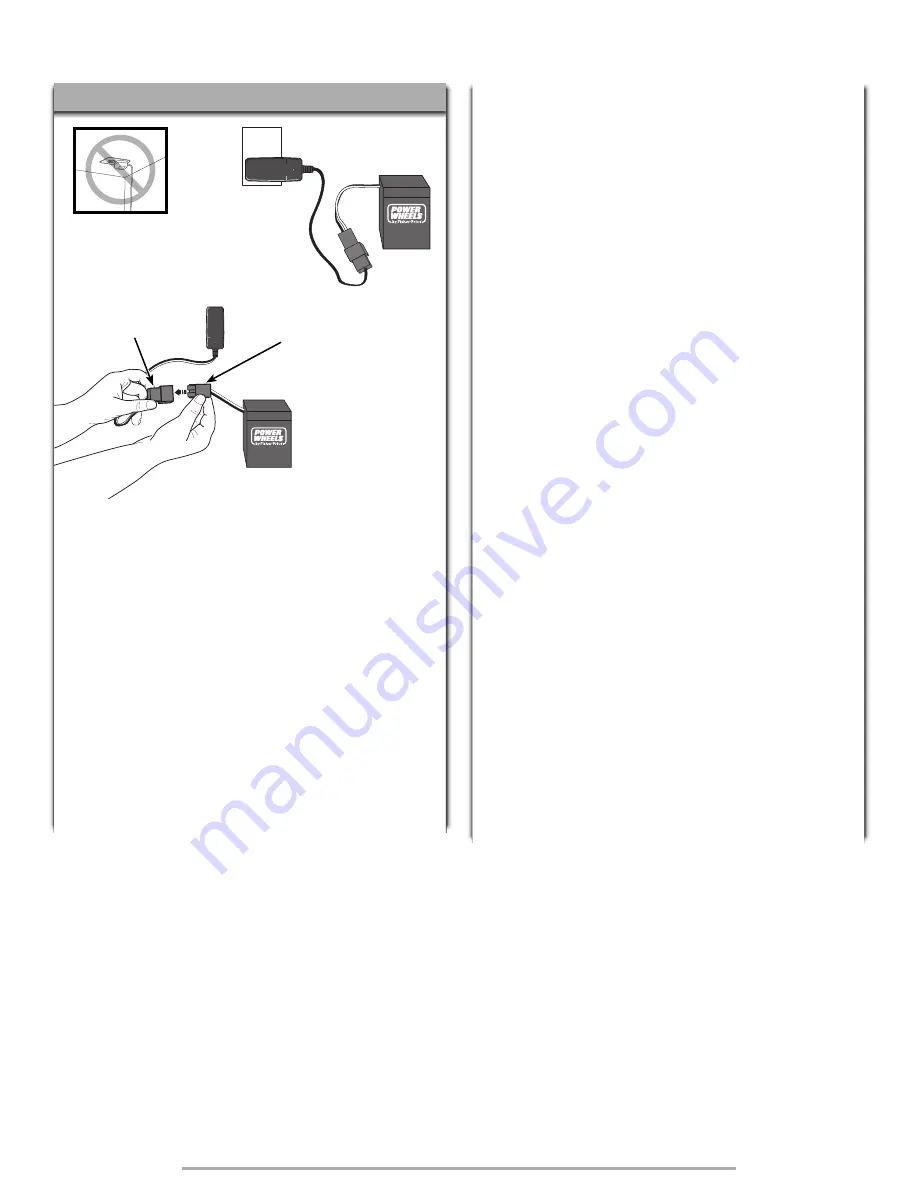 Fisher-Price POWER WHEELS X0072 Owner'S Manual With Assembly Instructions Download Page 9