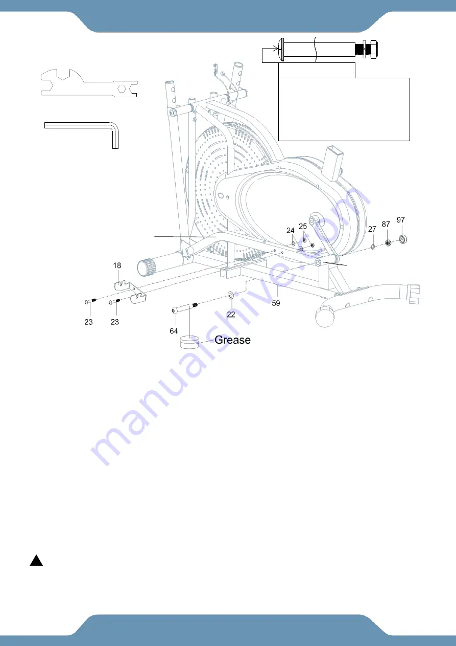 Fitness Reality AIR ELLIPTICAL Owner'S Manual Download Page 17