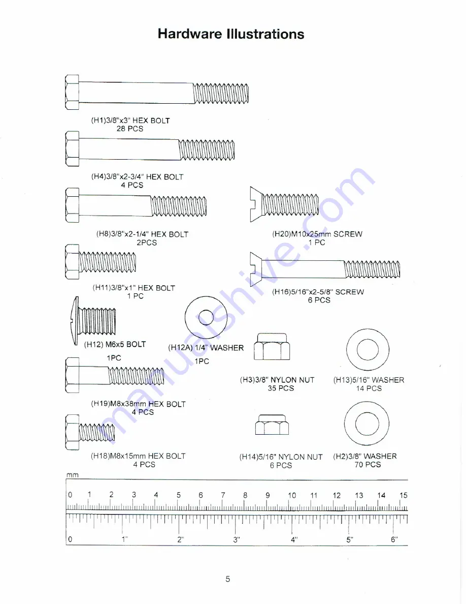 FITNESSQUEST RockFit 435 Manual Download Page 6