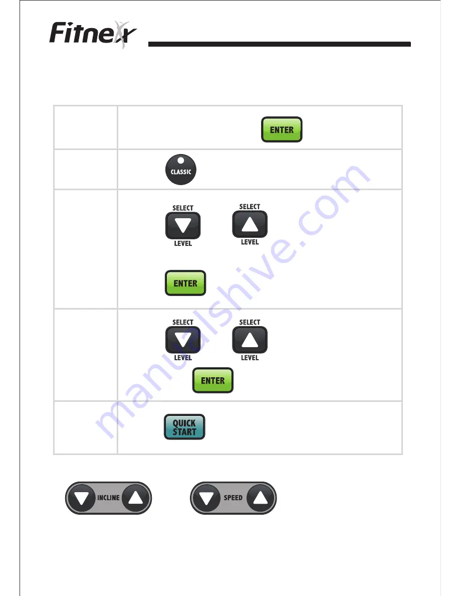 Fitnex T60 User Manual Download Page 25