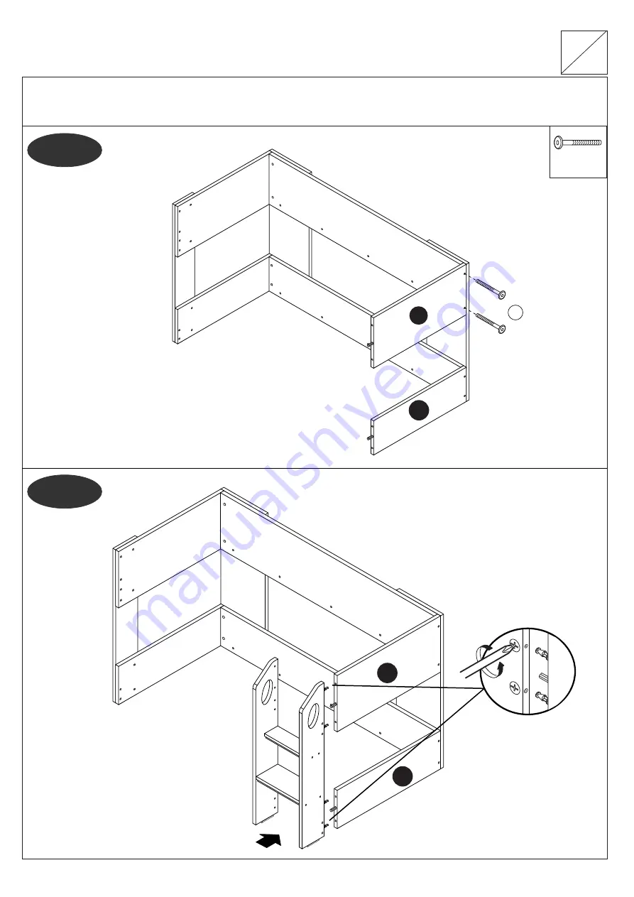 Flair Furnishings CK 6280 Assembly Instructions Manual Download Page 10