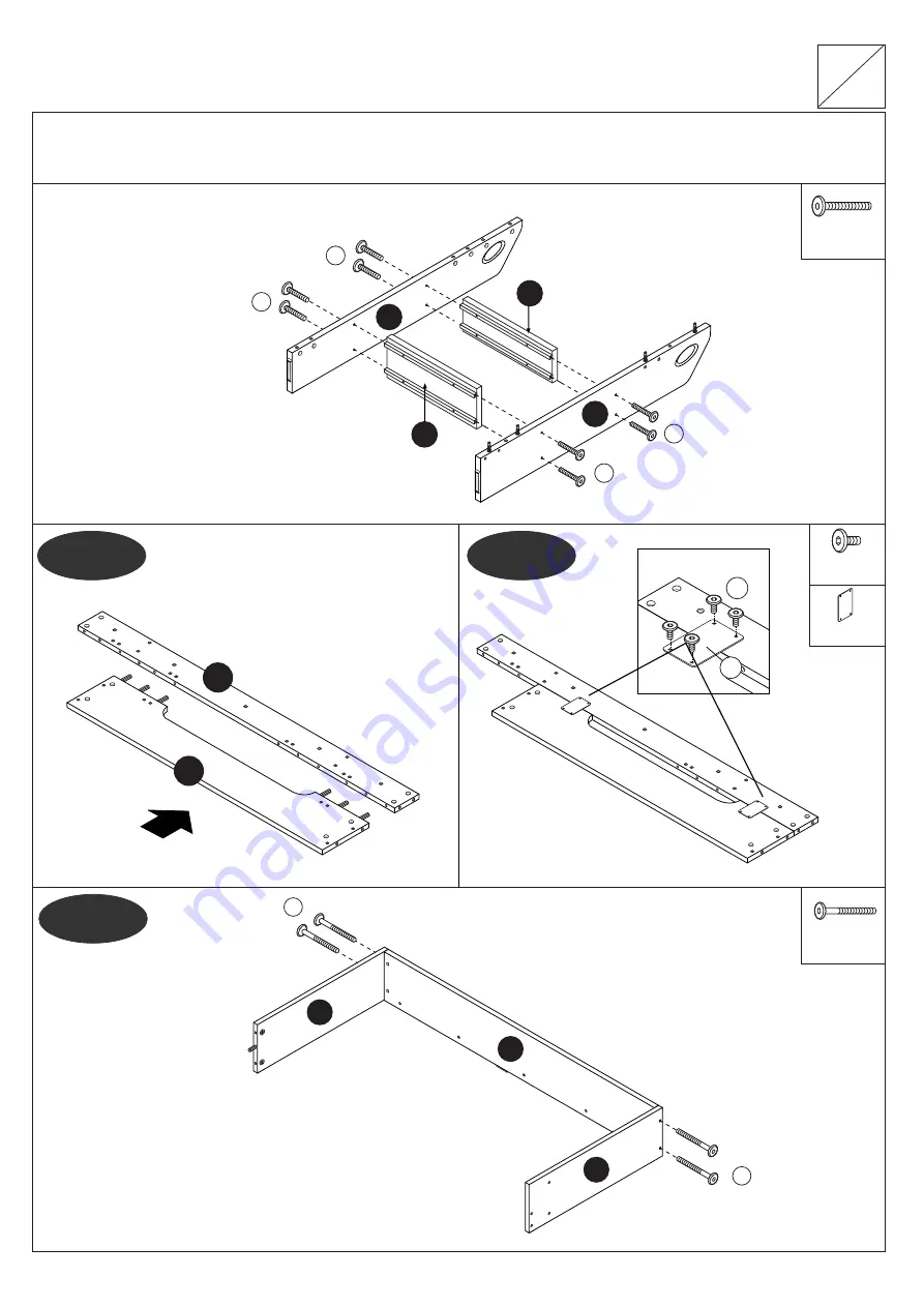 Flair Furnishings CK 6280 Assembly Instructions Manual Download Page 14