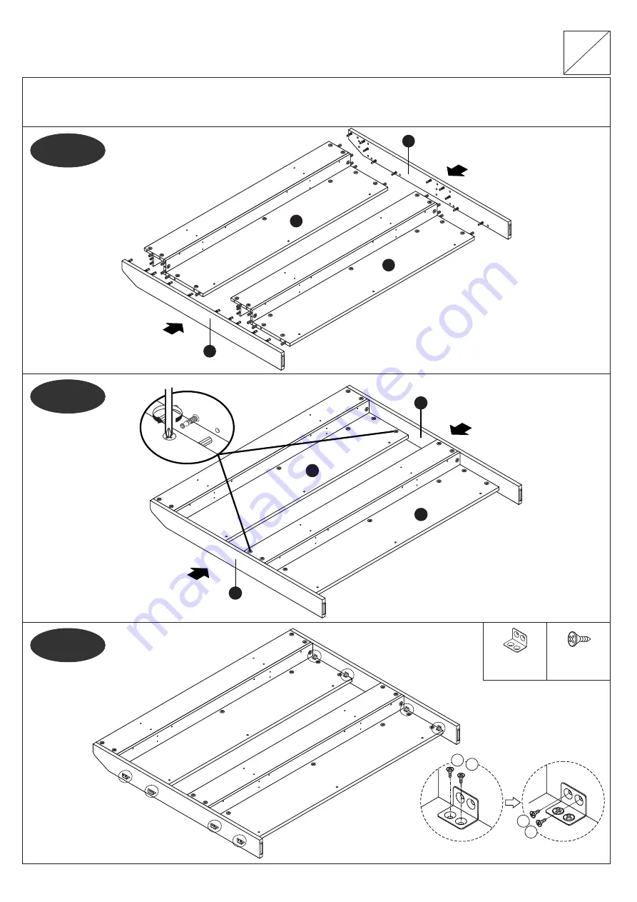 Flair Furnishings Slick Triple Bunk Скачать руководство пользователя страница 8