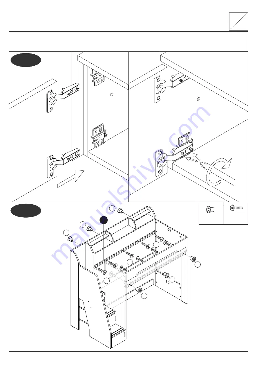 Flair Furnishings Stepaside Assembly Instructions Manual Download Page 20