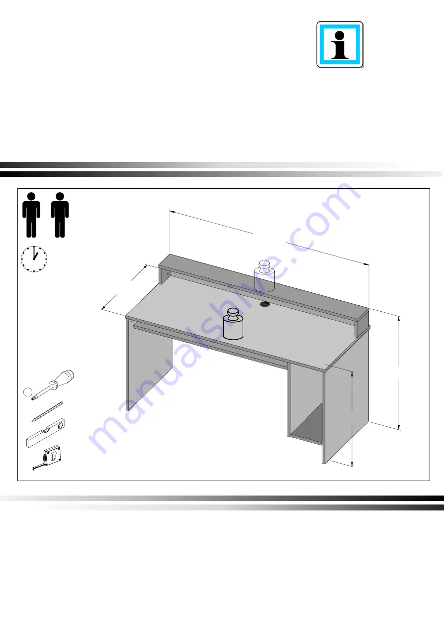 Flair Furnishings TZRB212B3 Скачать руководство пользователя страница 1