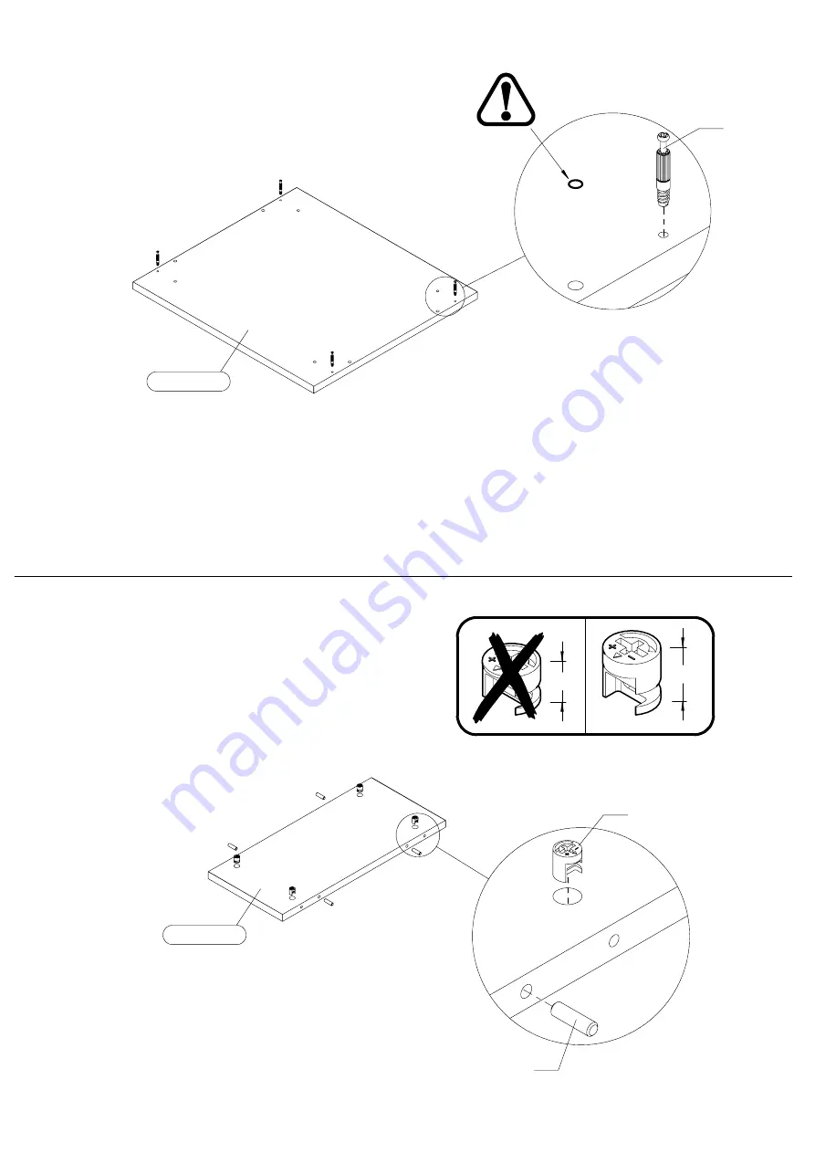 Flair Furnishings TZRB212B3 Assembling Instruction Download Page 6