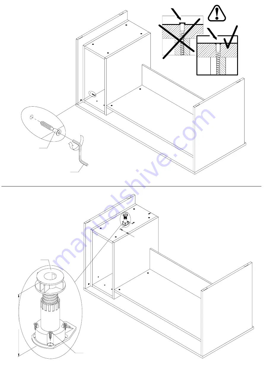 Flair Furnishings TZRB212B3 Assembling Instruction Download Page 15