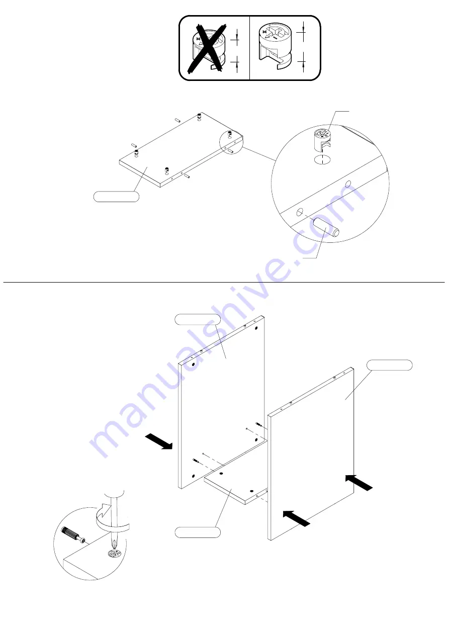 Flair Furnishings TZRB213B3 Assembling Instruction Download Page 9