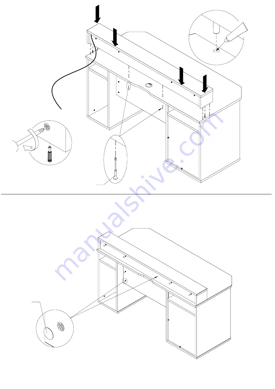 Flair Furnishings TZRB213B3 Assembling Instruction Download Page 21