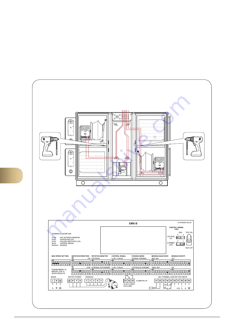 FläktGroup eQ PRIME Installation & Commisioning Without Controls Download Page 42