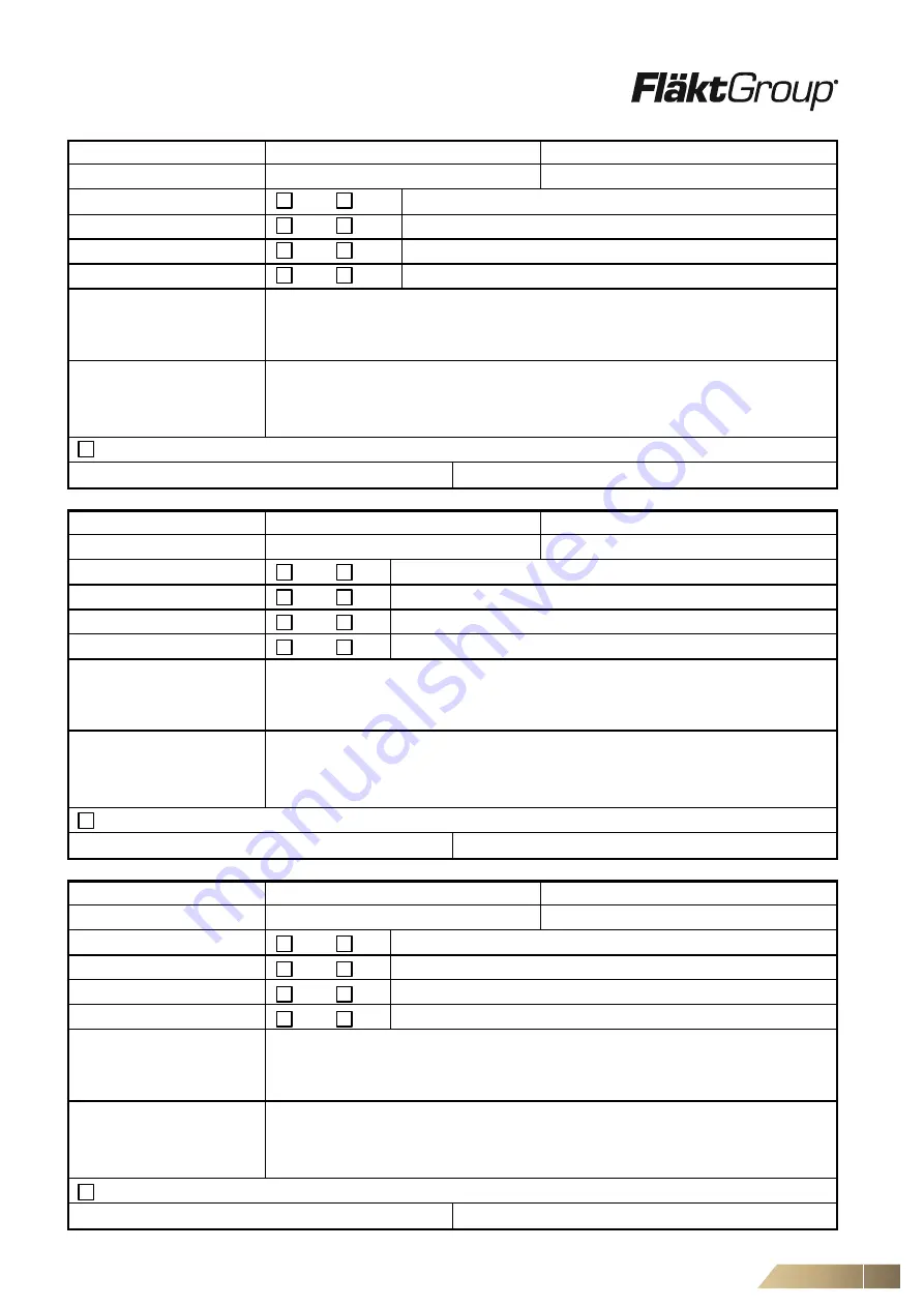 FläktGroup Row-DENCO DRC 020 Operation Manual Download Page 89