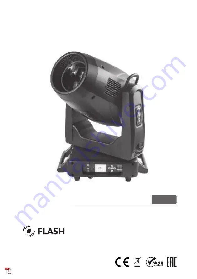 Flash F7100751 User Manual Download Page 1