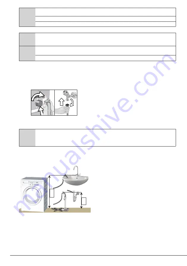 Flavel WFA5101 Operating Instructions Manual Download Page 7