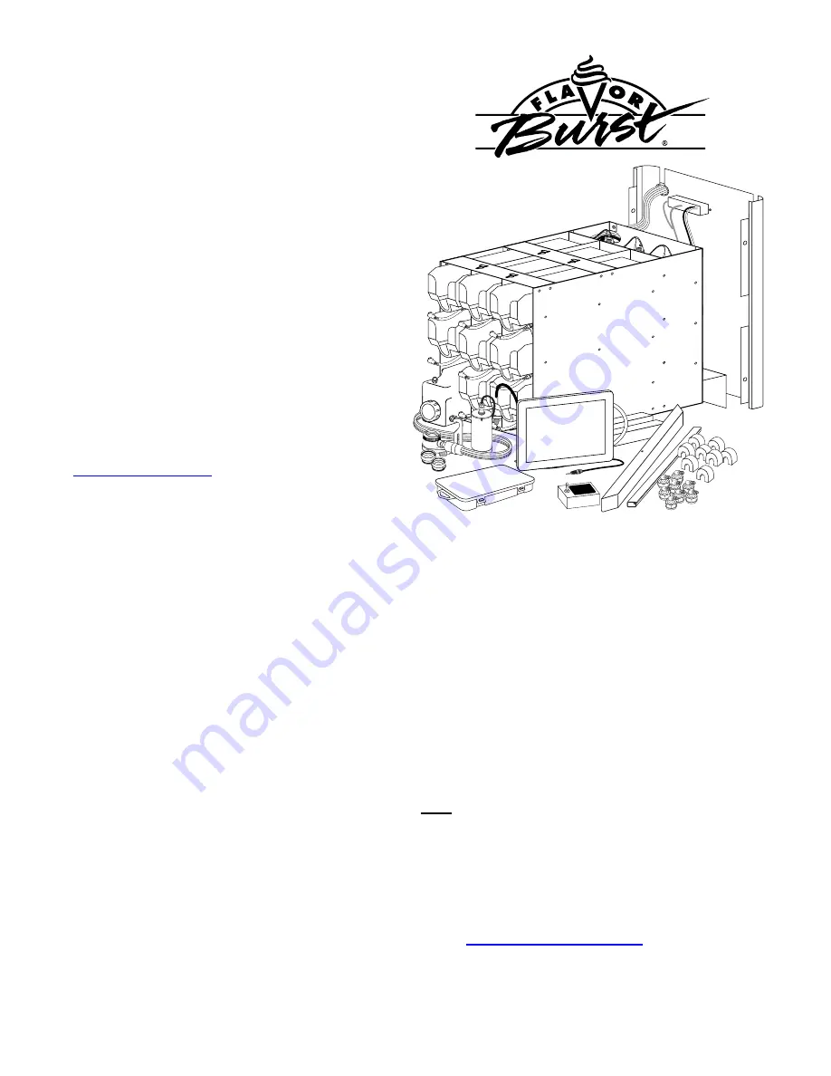 Flavor Burst CTP 80BEV-INT Скачать руководство пользователя страница 1