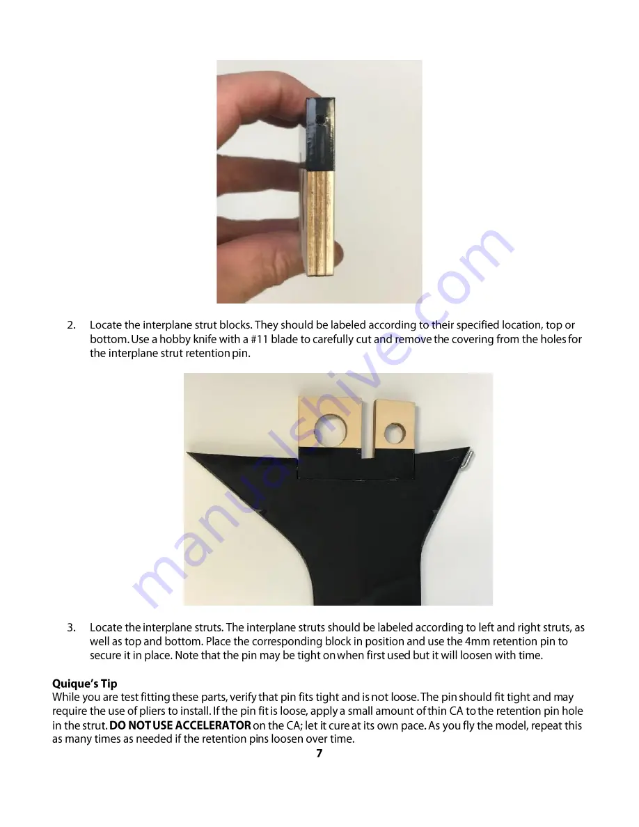 Flex innovations MAMBA 120 Instruction Manual Download Page 9