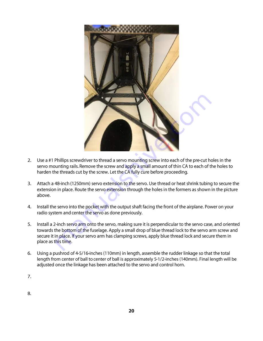 Flex innovations MAMBA 120 Instruction Manual Download Page 22