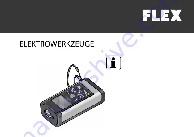 Flex ADM 60 Operating Instructions Manual Download Page 1