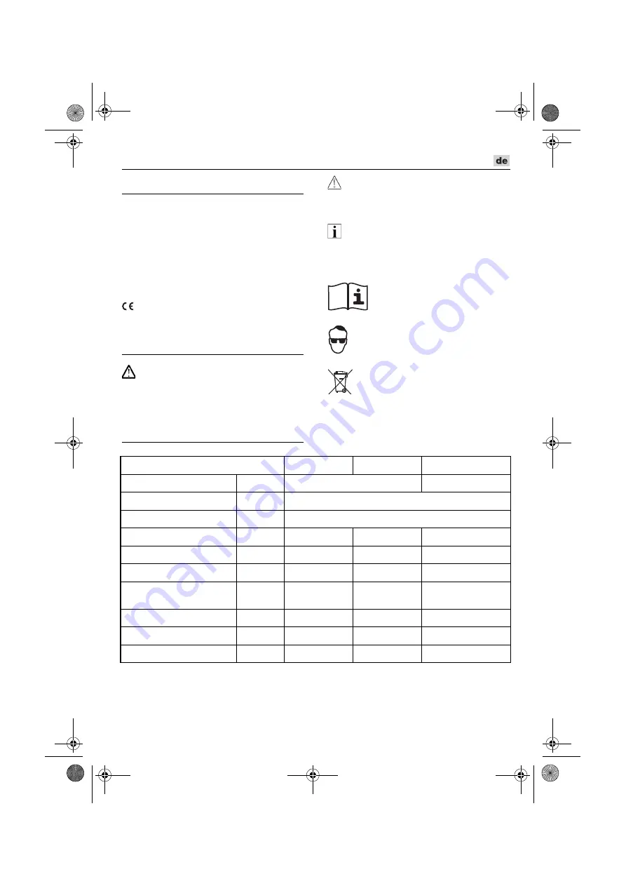 Flex ALi 10,8 G Operating Instructions Manual Download Page 3