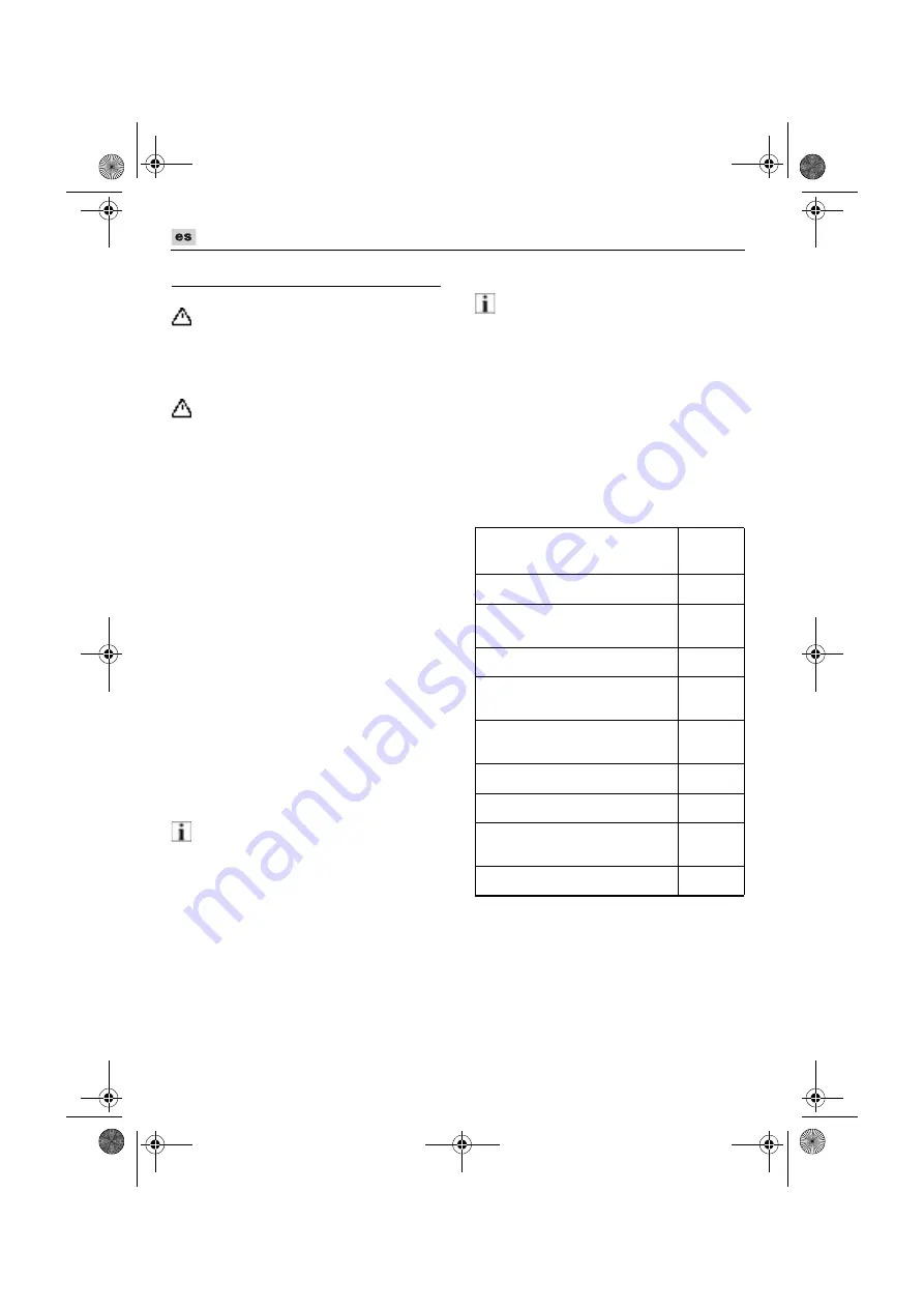 Flex L 3309 FR Operating Instructions Manual Download Page 50