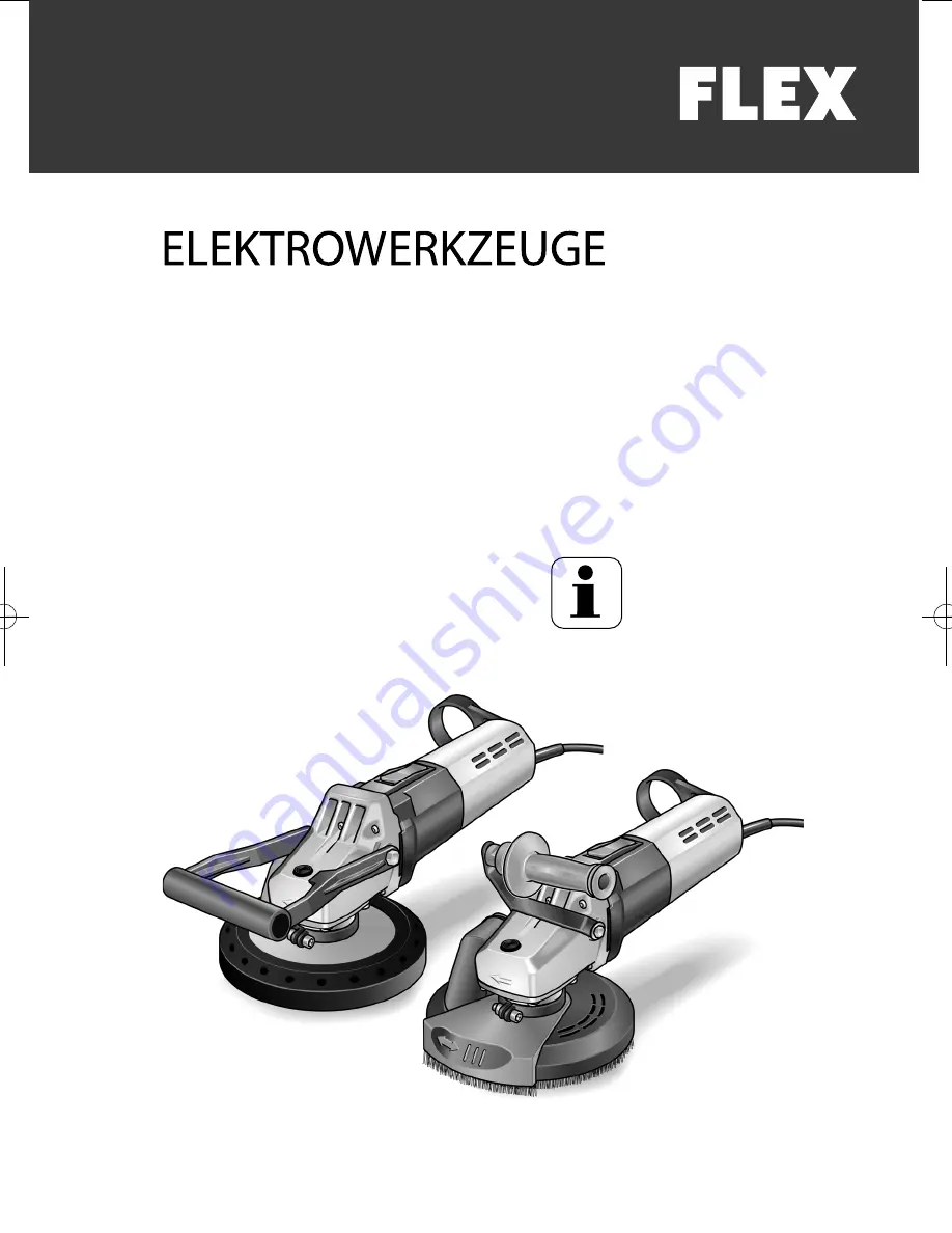 Flex LD 1709 FR Original Operating Instructions Download Page 1