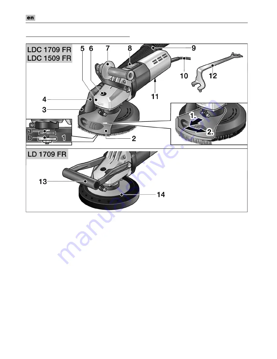 Flex LD 1709 FR Original Operating Instructions Download Page 18